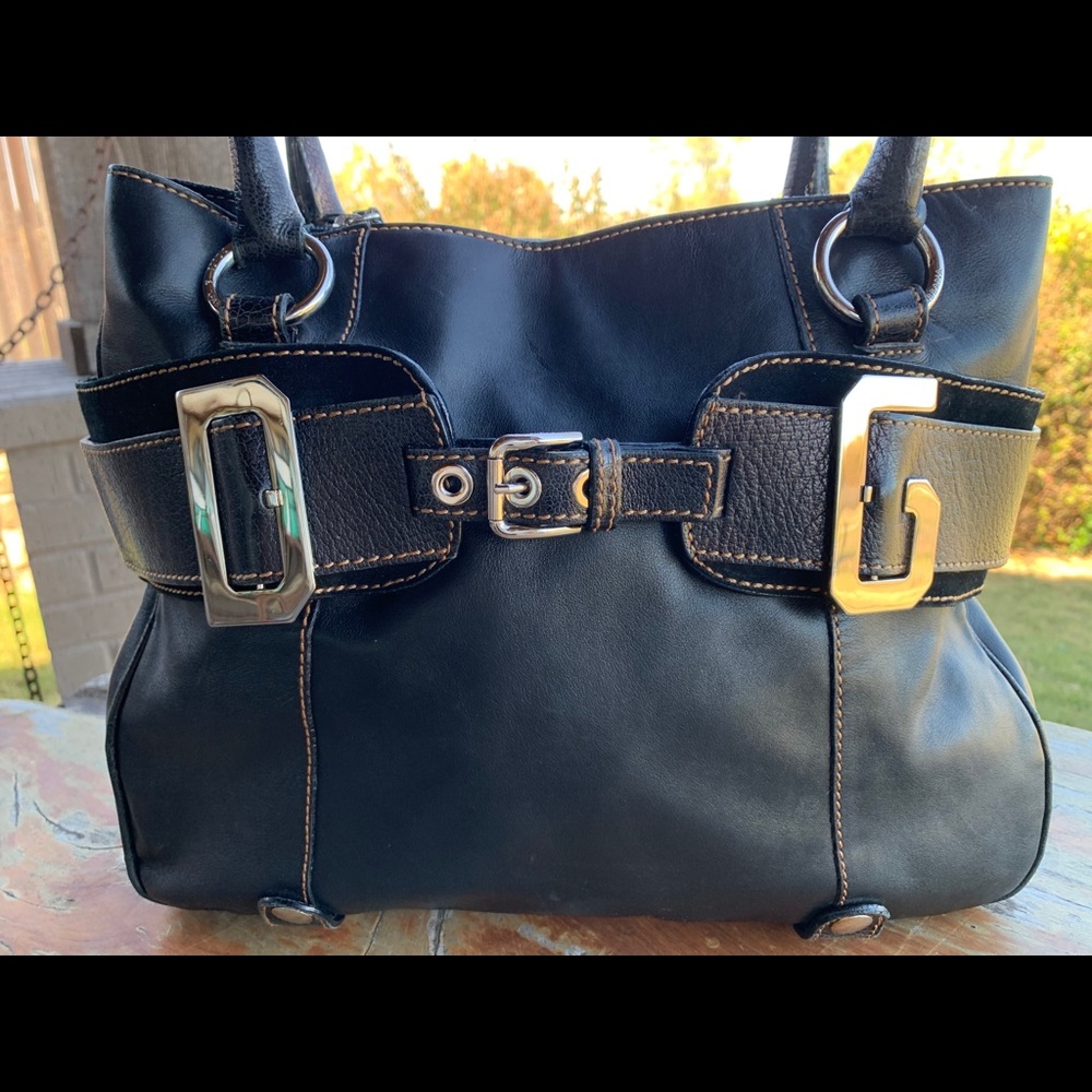 Authentic DOLCE & GABBANA leather shoulder bag